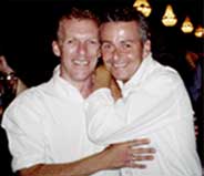 photograph of Bar owners, Scotty and Mal